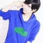 Osomatsu-San Matsuno Karamatsu short black anime cosplay wig