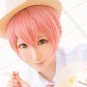 Osomatsu-San Matsuno Todomatsu Todo matsu F6 dark pink short anime cosplay wig