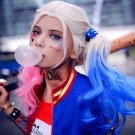 Suicide Squad Harleen Quinzel cosplay wig