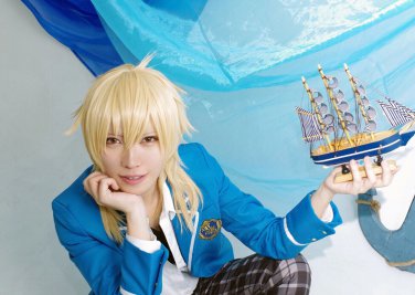 ensemble stars undead Hakaze Kaoru blonde cosplay wig