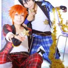 ensemble stars Trickstar Hidaka Hokuto short black cosplay wig