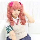 Toaru Kagaku no Railgun Shirai Kuroko dark pink cosplay wig