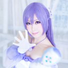 PichiPichiPitch karen long purple 100cm cosplay wig