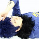 ONE PIECE Trafalgar Law short blue cosplay wig