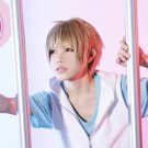 MekakuCity Actors Amamiya Hibiya short Linen cosplay wig