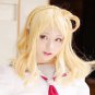 LoveLive!Sunshine Mari Ohara 45cm blonde cosplay wig