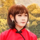 Big Fish & Begonia chun short black cosplay wig