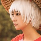 Big Fish & Begonia qiu short white cosplay wig
