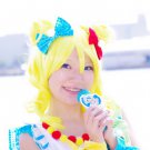 Pripara Minami Mirei short yellow curly cosplay wig