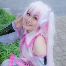 VOCALOID Sakura Miku 120cm pink white cosplay wig