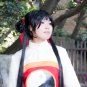 CARDCAPTOR SAKURA RI MEIRIN long 80cm black cosplay wig