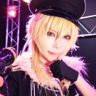 ensemble stars hakaze kaoru gold cosplay wig