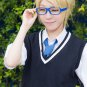 ensemble stars Yuuki Makoto short gold osplay wig