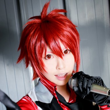 IDOLiSH7 Nanase Riku short red cosplay wig