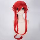 Kamigami no Asobi Loki Laevatein 100cm red cosplay wig