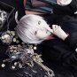 idolish7 Kujyou Ten short silver white cosplay wig