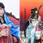 RG VEDA Dhritarastra long 150cm black cosplay wig