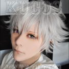 Uta no Prince-sama Kurosaki Ranmaru short gray anime cosplay full wig
