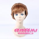 Anna coronate queen Palace Updo cosplay wig