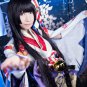 Onmyoji Xue Nv long 100cm black cosplay wig