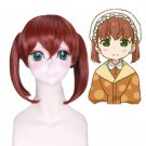 Kobayashi-chi no maid dragon Saikawa Sanae short cosplay wig
