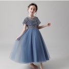 Children's dress piano performance dress host dress catwalk show Lolita girl princess dress