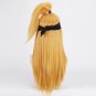 NARUTO Deidara 70cm gold cosplay wig only wig(pl467)