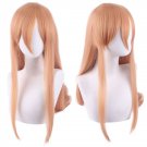 Chainsaw Man Power 80cm dark orange cosplay wig
