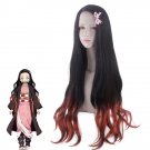 Demon Slayer Kamado Nezuko 100cm cosplay wig（PL-180-2）