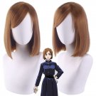 Jujutsu Kaisen Kugisaki Nobara short brown cosplay wig