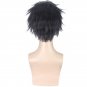 Re:Life in a different world from zero Natsuki Subaru short black cosplay wig