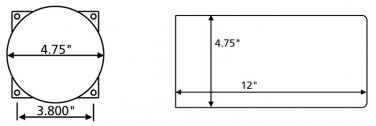 3 Quart 2 Hole Metal  Reservoir Replacement for SPX Fenner Stone