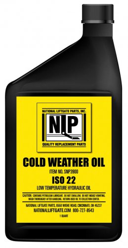 SNOWPLOW OIL FOR COLD TERMPERATURES 1 CASE 12 QUARTS