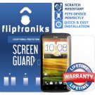 Fliptroniks Screen Protector for HTC One VX with Lifetime Warranty 2 Pack