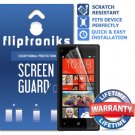 Fliptroniks Screen Protector for HTC Windows Phone 8X  Lifetime Warranty 1 Pack