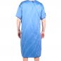 Blue and White Striped Hospital Gown