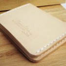 Minimal Wallet // Bi-fold Wallet // Natural Tan // Vegetable tanned Leather