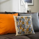 African Faces Reversible Pillow Set