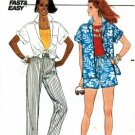 Butterick 3182 Shirt Shorts & Pants Size 6 - 10