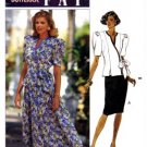 Butterick 4890 Sewing Pattern Leslie Fay Wrap Top & Skirt Size 6 - 10 - Bust 30 1/2 - 32 1/2