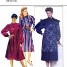 Butterick 4487 Sewing Pattern Misses Loose Fitting Asymmetrical Dress Size 18 - 22 - Bust 40 - 44