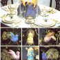 McCall's 8647 Crafts Sewing Pattern Tree Top Centerpiece Angel Ornaments Decorations