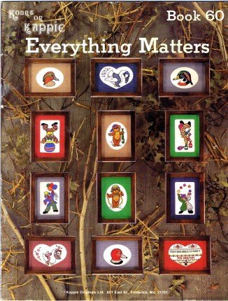 Kount on Kappie Everything Matters Cross Stitch Book 60