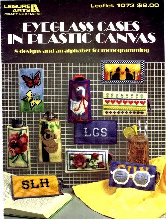 Leisure Arts Eyeglass Cases in Plastic Canvas