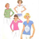 Simplicity 7864 Sewing Pattern Misses Pullover Tops Size 14 - Bust 36