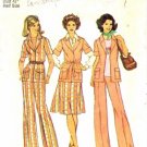 Simplicity 7361 Sewing Pattern Misses Front-Wrap Jacket Skirt Pants Size 18 1/2 - Bust 41