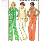 Simplicity 7934 Sewing Pattern Misses Wide Leg Pants Top Shirt Size 18 1/2 - 20 1/2 - Bust 41 - 43