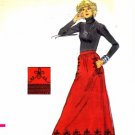 Vogue 9065 Sewing Pattern Misses Braid Trim Evening Skirt Waist 26 1/2