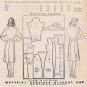 New York 868 Vintage Sewing Pattern Front Button Princess Dress Size 12 Bust 30