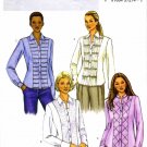 Butterick 4023 Womens Fitted Front Button Shirt Sewing Pattern Size 6 - 8 - 10